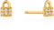 Ania Haie Under Lock & Key AH E032-03G Dames Oorknoppen