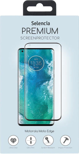 Selencia Screenprotector Geschikt voor Motorola Edge Tempered Glass - Selencia Gehard Glas Premium Screenprotector