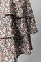 Colourful Rebel Sacha - Mini Jurk - Wijduitlopende fit Lange mouw Bloemen dessin - Katoen XL