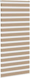 vidaXL - Zebra - Blind - 105x230 - cm - stofbreedte - 100,9 - cm - polyester - zandbruin