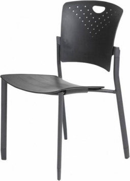 Schaffenburg Office Furniture Bureaustoel Schaffenburg 031 4-poots z/a zwart zwart