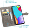 iMoshion Hoesje Geschikt voor Samsung Galaxy A72 Hoesje Met Pasjeshouder - iMoshion Mandala Bookcase - Grijs