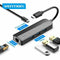 Vention TGPBB - USB Hub - 5 Poorten - Zwart