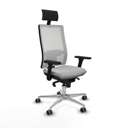 Bureaustoel Piqueras y Crespo 3D086G1 Lichtgrijs