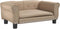 vidaXL - Hondenmand - 70x45x30 - cm - kunstleer - cappuccinokleurig