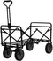 Juskys Bolderkar - Opvouwbaar - Max. 100kg - Zwart