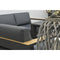 Garden Impressions Cube Loungebank Teak - Black