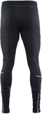 Craft Essential Tights M - Sportlegging Heren - Zakken met ritssluiting - Black