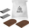 MATTI® - Boekensteun - Walnoothout - Stijlvol & Stevig