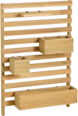 Mica Decorations Kunsttak Glenwood - 76x6x118 cm - Hout - Bruin