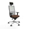 Bureaustoel Piqueras y Crespo 1D086G1 Donkerbruin