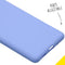 Accezz Hoesje Geschikt voor Samsung Galaxy S20 FE Hoesje Siliconen - Accezz Liquid Silicone Backcover - paars