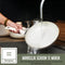 COOCK 19-Delige Pannenset - Gerecycled Aluminium - Keramische Anti-Aanbaklaag - Wit (19 stuks)
