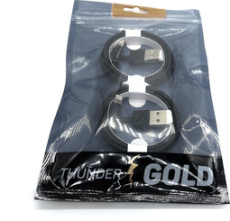 USB A Kabel - 2-Pack Zwart