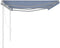 vidaXL - Luifel - automatisch - uittrekbaar - met - palen - 6x3,5 - m - blauw - en - wit