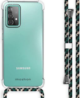 imoshion Hoesje Geschikt voor Samsung Galaxy A52 (4G) / A52s / A52 (5G) Hoesje Met Koord - imoshion Backcover met koord - Transparant