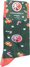 Lootjestrekken.nl Premium Kerstsokken Groen/Rood - Maat 36-40