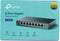 TP-Link TL-SG108 - Netwerk Switch - Unmanaged - 8 poorten - Gigabit (10/100/1000 Mbps)