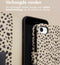 iMoshion Hoesje Geschikt voor iPhone SE (2022) / SE (2020) / 8 / 7 / 6s / 6 Hoesje Met Pasjeshouder - iMoshion Design Bookcase smartphone - Meerkleurig / Black And White Dots