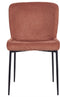 ADA - Eetkamerstoel set van 2 - Bruin - Polyester