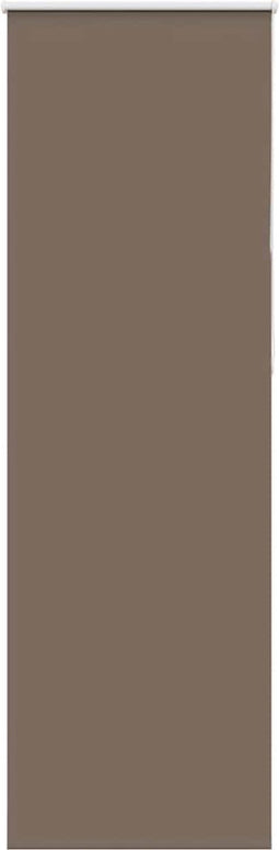 vidaXL - Rolgordijn - verduisterend - koffie - 70x210 - cm - stofbreedte - 65,7 - cm