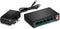 Trendnet TPE-TG51G - 5-Port Gigabit PoE+ Switch - 4x PoE+ (802.3at) - PoE-budget 60W