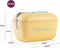 Polarbox PLB12AVPOP - Koelbox - 12 Liter - Geel - 40x26x(H)23cm