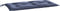 vidaXL - Tuinbankkussen - 110x50x7 - cm - oxford - stof - marineblauw