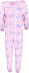 Lilo & Stitch Coral-Fleece Onesie - Kinderen - Angel - Roze - Maat 98/104
