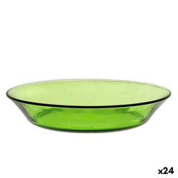 Diep bord Duralex Lys Ø 19 cm Groen (24 Stuks)