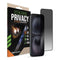 Striker D3O Xtreme Impact Privacy Glass Screen Protector - Black Frame - Apple iPhone 14 Pro/15/16