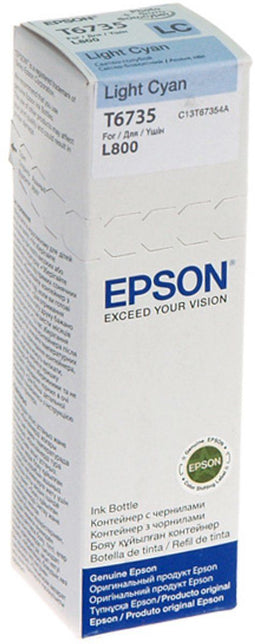 Epson T6735 - Inktfles - 70ml - Lichtcyan