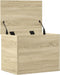 vidaXL - Opbergbox - 60x42x46 - cm - bewerkt - hout - sonoma - eikenkleurig