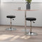 vidaXL - Eetkamerstoelen - 2 - st - kunstleer - zwart