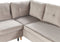 LERUM - Slaapbank - Beige - Fluweel