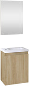 Allibert Porto Pack - fonteinset 40x51cm MDF - soft-close - Hamilton eik