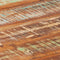 vidaXL - Salontafel - 68x68x30 - cm - massief - gerecycled - hout - wit