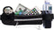 Garpex® Running Belt - Heuptas - Hardloop Telefoonhouder - Verstelbare Riem - Zwart