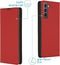 iMoshion Hoesje Geschikt voor Samsung Galaxy S21 Hoesje Met Pasjeshouder - iMoshion Slim Folio Bookcase - Rood