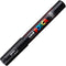 Uni POSCA paintmarker PC-1MC | 0 | 7 mm | zwart