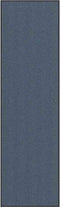 vidaXL - Deurmat - 115x400 - cm - blauw