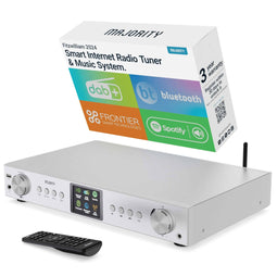 Majority Fitzwilliam (2024) - Stereo HiFi tuner - Internetradio DAB+ FM Bluetooth USB Spotify