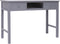 vidaXL - Schrijftafel - 110x45x76 - cm - hout - grijs