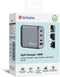 Verbatim GNC-100 - GaN Oplader 4 Poorten 100W USB A/C - Power Delivery 3.0 Quick Charge 3.0