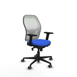 Piqueras y Crespo 2D036G0 - Bureaustoel - Verstelbare hoogte met armleuning - Blauw