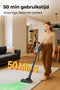 MYBOT S10 VisionPro - Steelstofzuiger - 430W - 34Kpa - 3 Zuigniveaus - Draadloos - Zakloos - Zwart/Rosegoud