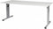 Verstelbaar Bureau - 180x80 grijs - alu frame