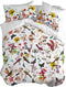 Noorse hoes HappyFriday Birds of paradise Multicolour 140 x 200 cm