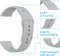 iMoshion Bandje Geschikt voor Amazfit GTS / BIP - iMoshion Siliconen bandje - Grijs