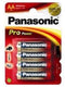Panasonic LR6PPG - Alkaline Batterijen - Hoogwaardige kwaliteit - 4 stuks
